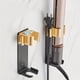 thumbnail image 4 of 1pc Space-Saving Bathroom Hair Tool Holder with Cable Management Slot - Wall Mounted Straightener and Curler Rack for Organized Beauty Routine, 4 of 4