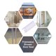 thumbnail image 4 of Uxcell Barrido de Puerta de Baño de Vidrio Sin Marco 1/4" Vidrio x 27.56" Longitud Transparente, 4 of 5