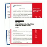 Ediciones Uc - Ensayo Paes Uc Set Forma 1