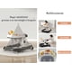 thumbnail image 4 of Andador Caminador Con Apoya Pies LuBabycas Azul, 4 of 8