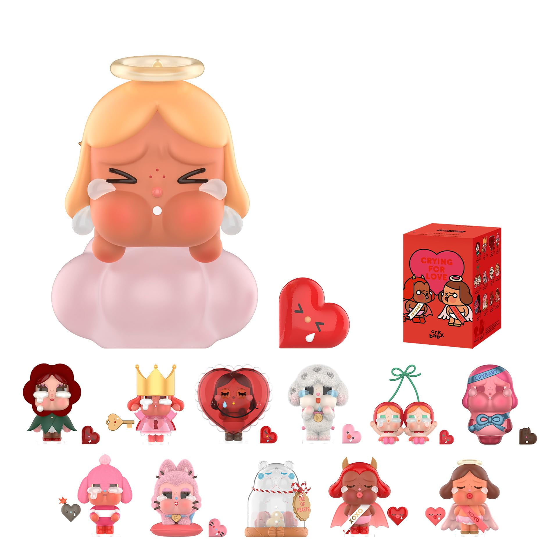 Figura De La Serie Pop Mart Crybaby Crying For Love