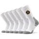 thumbnail image 1 of Calcetines Ortis Crew Blancos Talla L - Pack de 3 con Amortiguación, 1 of 6