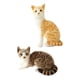 thumbnail image 4 of 2 Piezas De Simulación De Gatos Siameses Rellenos De Felpa De Animales Rellenos Para Regalo, 4 of 5