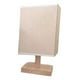 thumbnail image 2 of Lámpara Mesa Decorativa Base Madera Cuadrada Marrón Jhn, 2 of 3