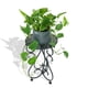thumbnail image 2 of Soporte para plantas NAKUPE de metal de 17 cm de alto para macetas de 1 a 28 cm, color negro, 2 of 8