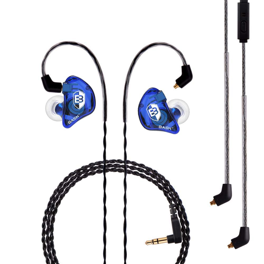Auriculares Intraurales Basn Bsinger Pro Clear Blue