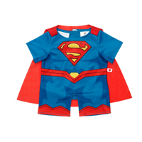 Disfraz Superman Build A Bear Para Peluche Con Capa