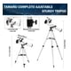 thumbnail image 2 of Telescopio Astronómico Profesional F70076 Blanco Regalos de cumpleaños / vacaciones / Navidad., 2 of 11