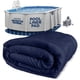 thumbnail image 1 of Base Protectora Para Liner De Piscina Cuadrada 12x18 Ft Ovalada De Geotextil, 1 of 7