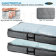 thumbnail image 4 of Pack 2 Bolsos Organizadores Almacenaje Bajo Cama 75 Litros, 4 of 6