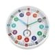 thumbnail image 2 of Reloj De Pared De 10 Pulgadas Con Termómetro, Reloj Silencioso Para Oficina, Aula, Dormitorio, 2 of 3