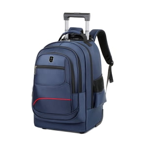 Bothyi - Mochila Con Ruedas, Portátil, Para Llevar En El Equipaje De Mano, Para Adultos, Para Viajes De Negocios, Color Azul