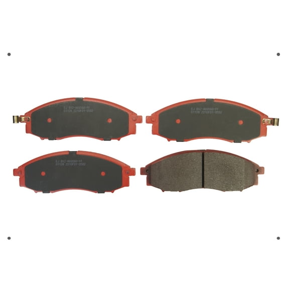 Set Pastillas Frenos Ital Brakes Delanteras Para Baic Bj40 Plus 2023 2024