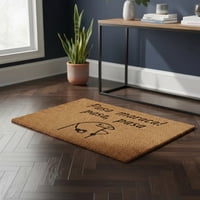 Morlan - Tapete Limpia Pies Personalizado Pasa Maraca! Pasa, Pasa