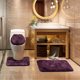 thumbnail image 2 of Alfombra De Baño Set Morado 50 x 75, 2 of 6