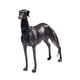 thumbnail image 5 of Figura De Animal De Resina Escultura Adorno De Escritorio Navideño Estatua De Perro Galgo, 5 of 5