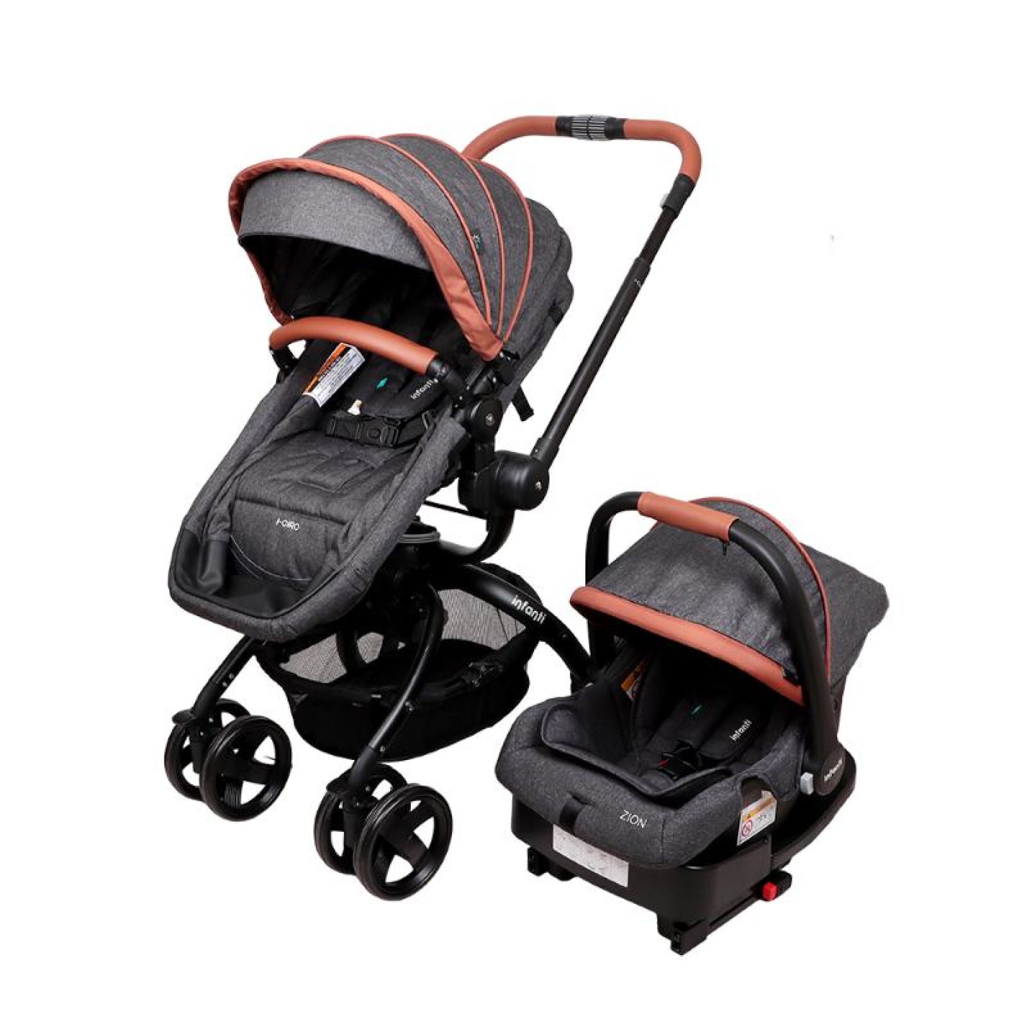 Infanti - Coche Travel System I-giro 2g Bright Black