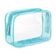 thumbnail image 2 of Bolsa De Aseo Impermeable Reutilizable Contenedor Bolsa De Playa Bolsa De Maquillaje Transparente Azul, 2 of 5