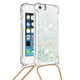 thumbnail image 1 of Funda FOXDOCK para iPhone SE con Cuerda Ajustable, Brillo Líquido, Protección Antigolpes y Lente – Ideal para Regalo, 1 of 6