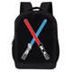 thumbnail image 1 of Mochila STAR WARS 46 cm Sable de Luz Negro con Malla de Aire, 1 of 6