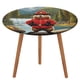 thumbnail image 1 of Mantel Redondo Ajustado Desmarcar Diseño Castor 120cm, 1 of 6