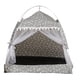 thumbnail image 1 of Cute Cat Tent Cojín Suave Basket Kennel Pet Para Interior M Grey, 1 of 5