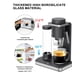 thumbnail image 3 of Juego de tazas de café LUXU Simple Glass, 420 ml (14 oz), transparente x4, 3 of 9