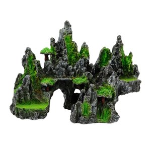 Ioensy - Decoración De Pecera, Casa De Peces, Simulación De Escena, Escondite, Adorno De Acuario