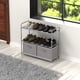 thumbnail image 4 of Closet Storage Simple Houseware, 3 niveles con 2 cajones, color gris, 4 of 8