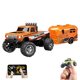 thumbnail image 1 of Camión RC YRounee 1:64 2.4GHz LED 3 Velocidades Recargable por USB, 1 of 7
