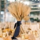 thumbnail image 5 of 100 tallos de trigo secos naturales, gavillas de trigo dorado, tallos de trigo de cosecha de otoño, ramo de trigo para arreglos florales DIY, decoración de mesa de boda, Acción de Gracias, hogar, 5 of 7