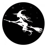 Rienda Libre Graphics - Decomural Flying Witch Halloween Ws-44247