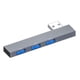 thumbnail image 4 of USB 3.0 Hub Compact 3 Puertos Adaptador USB Portátil Para PC Flash Drive Teclado USB3.0 USB2.0 USB2.0, 4 of 5