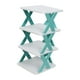 thumbnail image 3 of Zapatero Plegable, Organizador De Almacenamiento De Zapatos De Múltiples Capas Para Entrada, Dormitorio, Hogar, Azul, 4 Capas, 50cm, 3 of 3