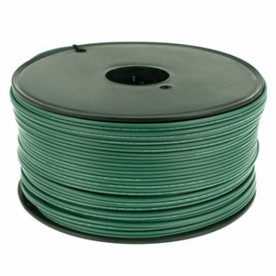 Bobina De Cable De Alambre Holiday Bright Lights W025081W, 250 M, Verde, X2