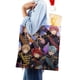 thumbnail image 4 of Strawberry Prince Bolso de tela con estampado de lienzo para mujer, bolsa de compras reutilizable y estética, con cremallera interior, regalo para mujer,38*45cm., 4 of 6