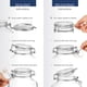 thumbnail image 5 of Frasco de Vidrio para Conservas Bormioli Rocco Fido 750 ml Transparente, 5 of 7