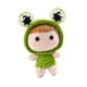 thumbnail image 4 of DIY Crochet Doll Kit Decor Crocheting Craft Set Para Festival Teens Gift Frog, 4 of 5
