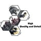 thumbnail image 2 of Set de 10 juguetes TwCare Godzilla con bolsa de transporte, 2 of 2