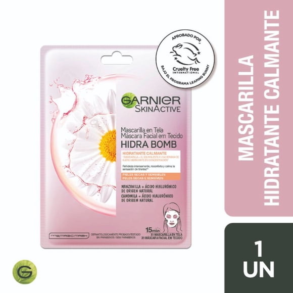 Mascarilla Facial Hidratante Calmante