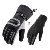 Guantes Frío Extremo Rockbros 2 En 1. Nieve Moto Bicicleta Multicolor