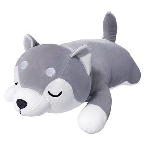 Almohada De Peluche Auspicious Beginning Husky, 76 Cm