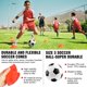 thumbnail image 2 of Juego de Porterías de Fútbol Vavosport Kids 6 x 4 Pies con Balón Conos y Bolsa, 2 of 3