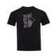 thumbnail image 1 of Polera Tilki Cotton Mix Big Logo Negra/Gris Tenis Padel, 1 of 3
