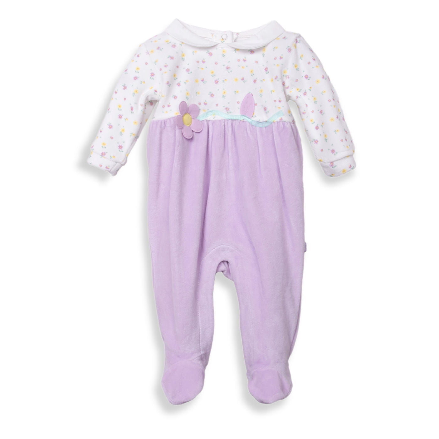 Osito Recién Nacido Niña Lila Pillin