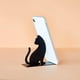 thumbnail image 2 of Soporte para smartphone Balvi Gato Felino de metal, 2 of 4