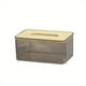 thumbnail image 1 of Upgrade Your Space with Our Stylish 1pc Tissue Box Holder - Perfect Fit for Living Room, Bedroom, Office, and Bathroom - Handy for Nitrile Gloves - 4.5in-8in Size - Great Quality and Sturdy Design, 1 of 5