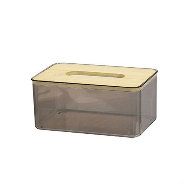 Upgrade Your Space with Our Stylish 1pc Tissue Box Holder - Perfect Fit for Living Room, Bedroom, Office, and Bathroom - Handy for Nitrile Gloves - 4.5in-8in Size - Great Quality and Sturdy Design