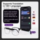 thumbnail image 4 of Gafas inteligentes MNVOEQ con traductor de IA y Bluetooth inalámbrico, 4 of 7