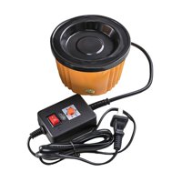 Magideal - Olla De Fusión De Pegamento Caliente Eléctrica Olla De Pegamento Caliente Eléctrica 100W Base Antideslizante Sartén De Pegamento Caliente Profesional Termostático